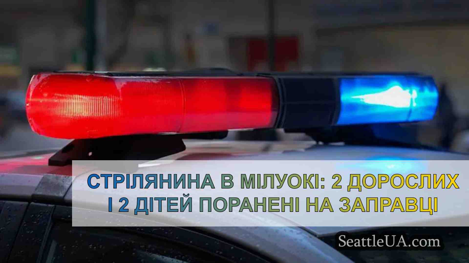 Стрілянина в Мілуокі: 2 дорослих і 2