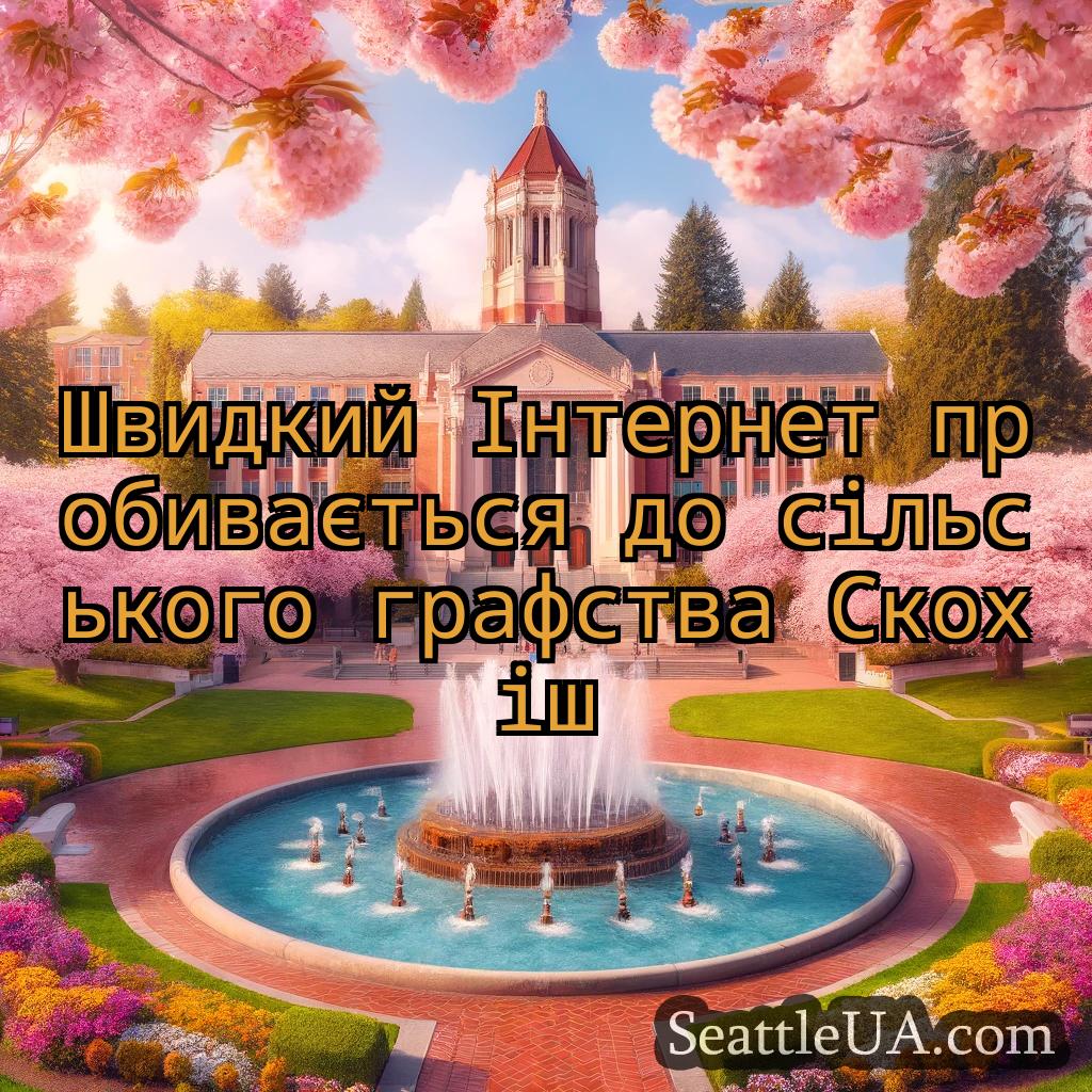 новини Сіетла Швидкий Інтернет пробивається до