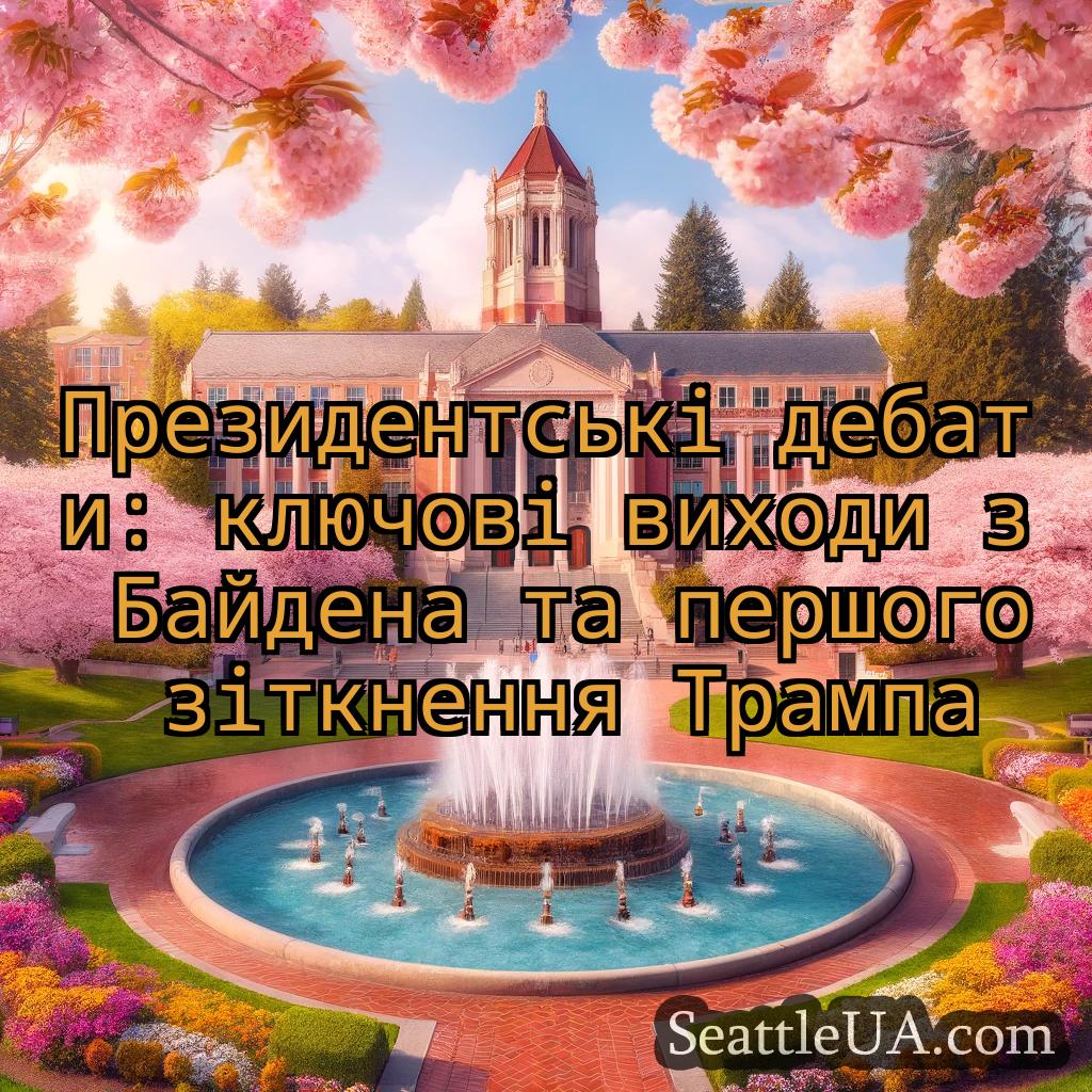новини Сіетла Президентські дебати: ключові