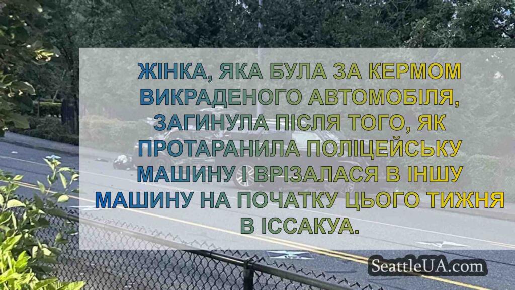 Жінка загинула після зіткнення