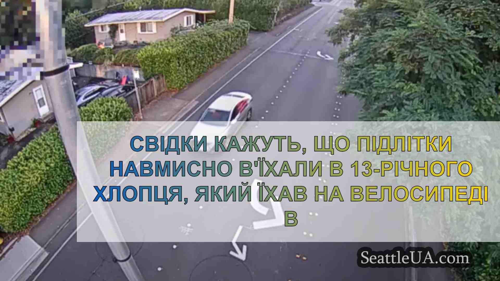 Свідки кажуть, що підлітки навмисно