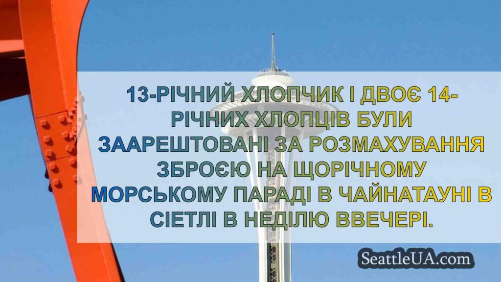 3 підлітків заарештовано за