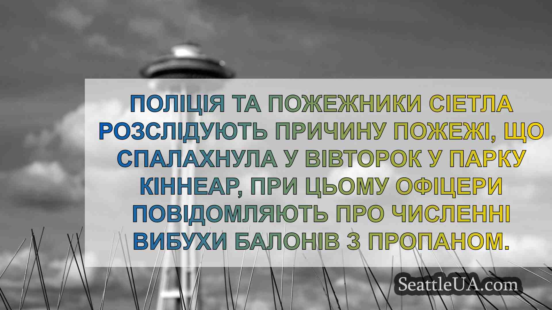Вибух балонів з пропаном спричинив