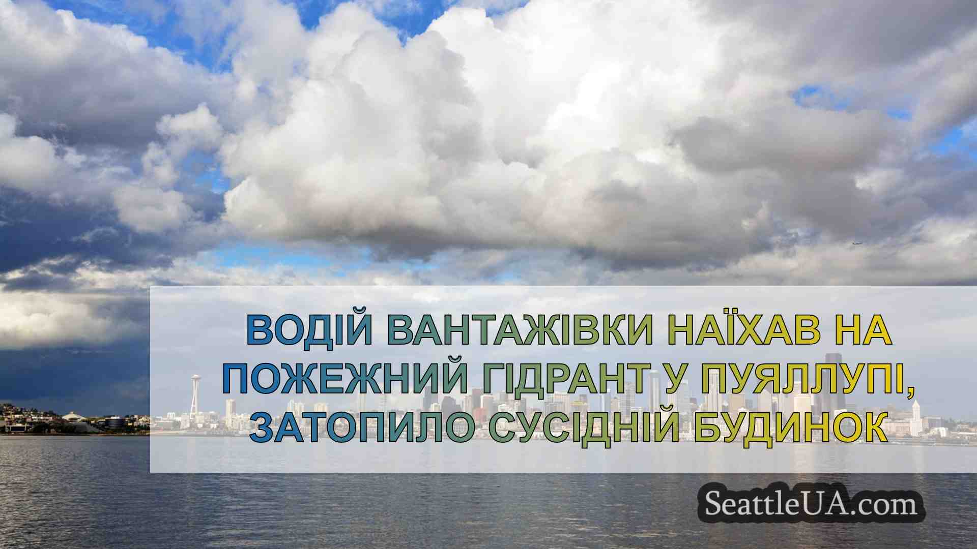 Водій вантажівки наїхав на пожежний