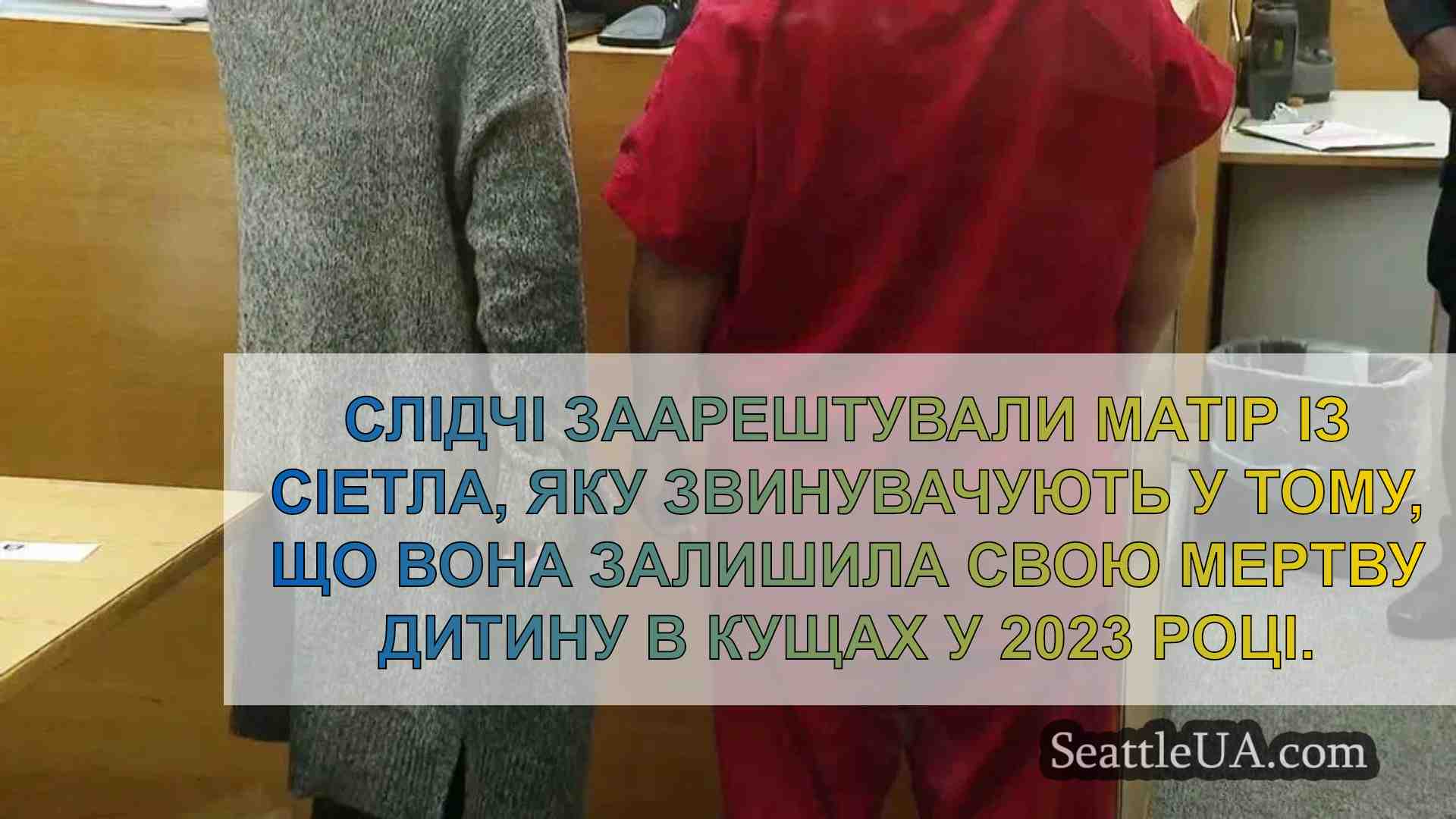 Матір у Сіетлі заарештовано у зв'язку
