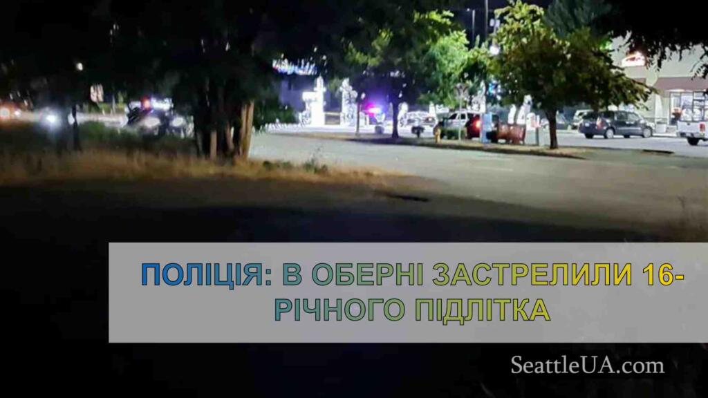 Поліція: в Оберні застрелили 16-річного