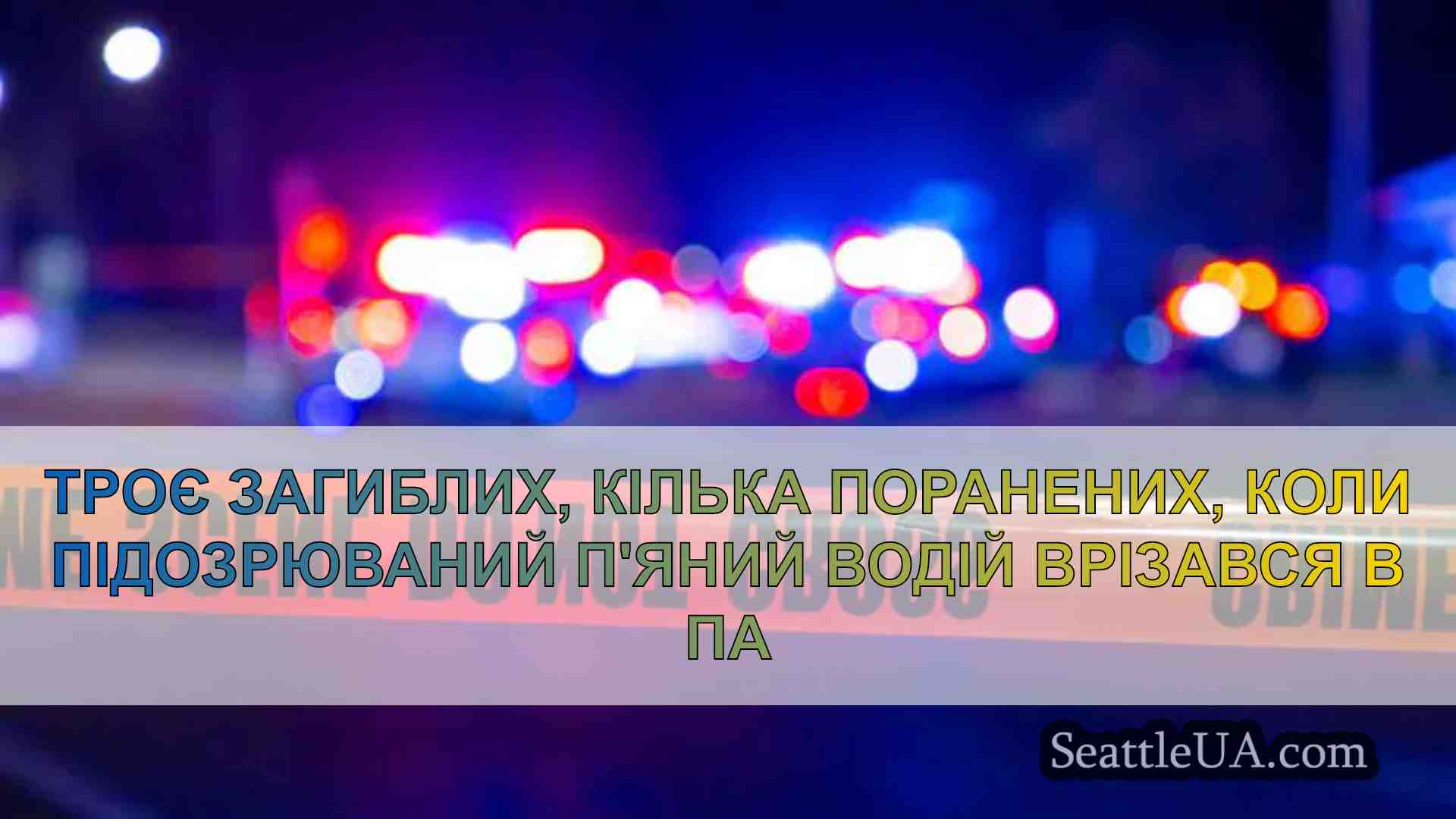 Троє загиблих, кілька поранених, коли