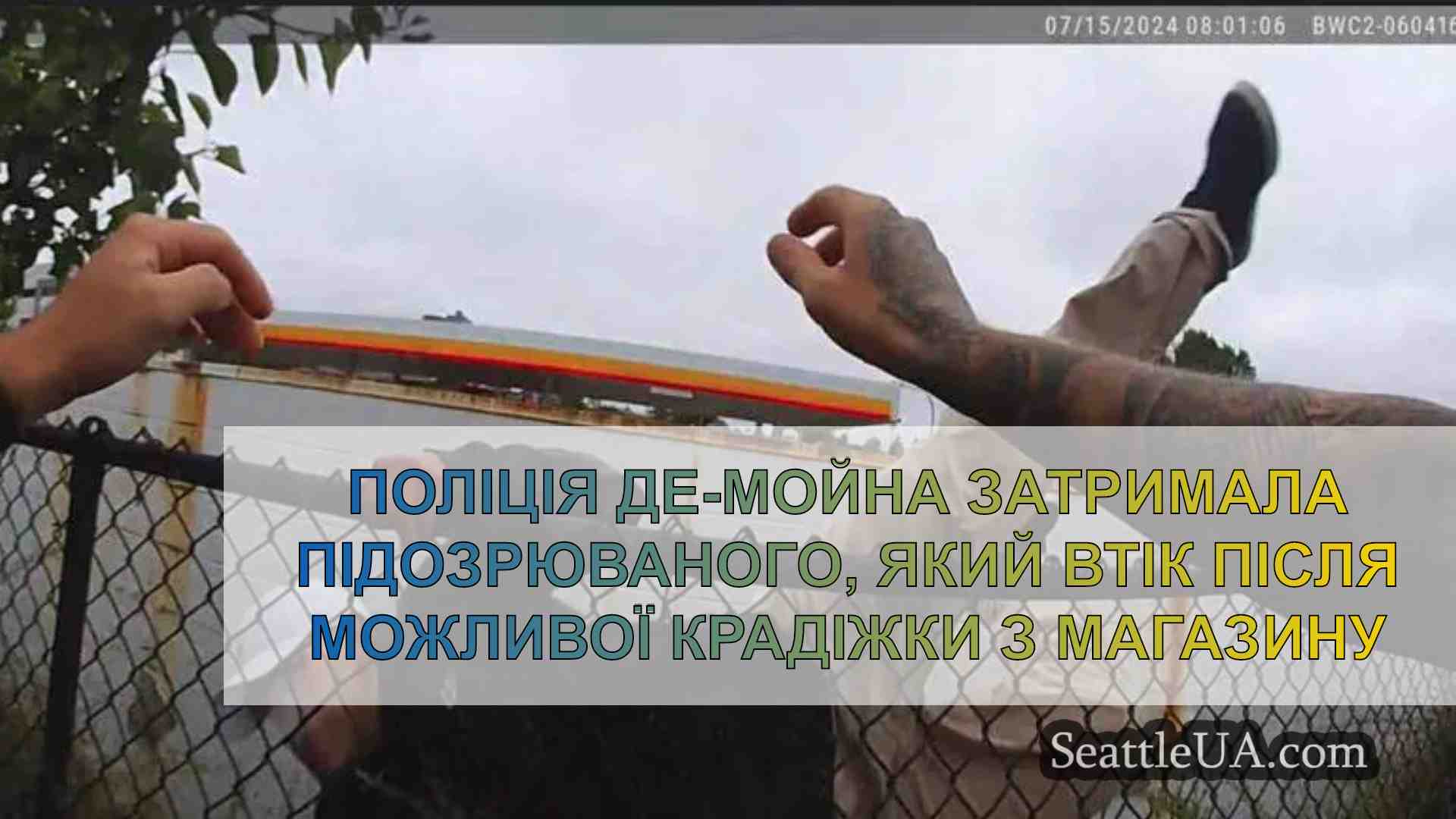 Поліція Де-Мойна затримала