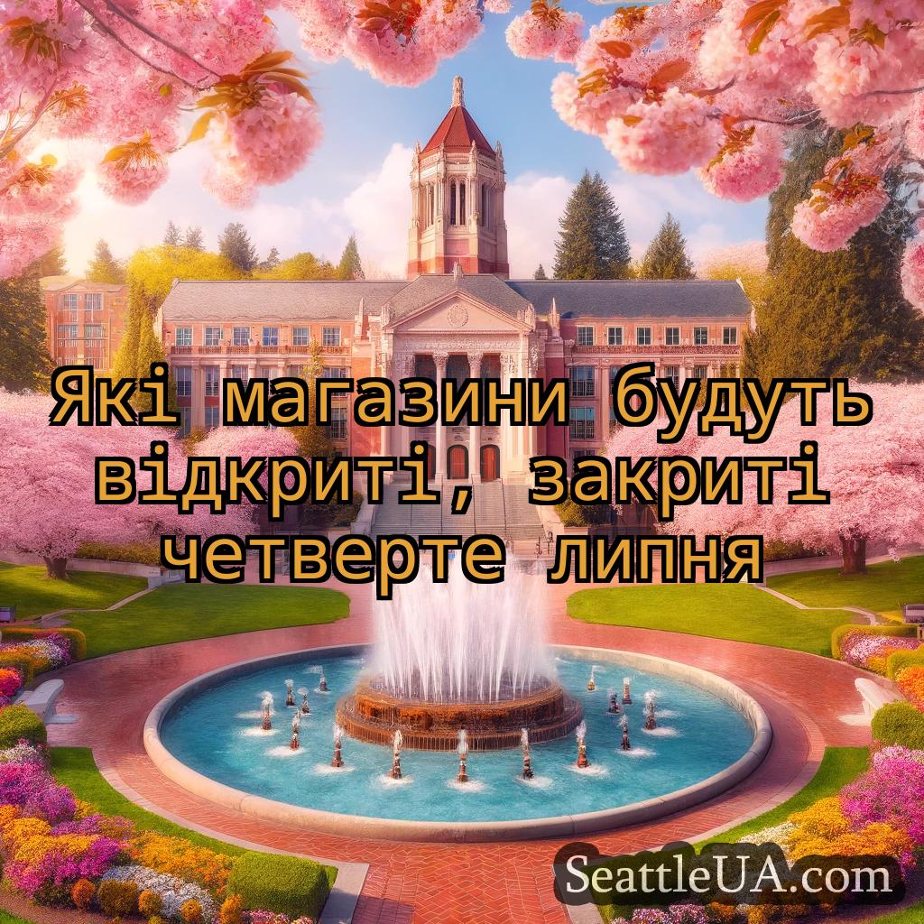 новини Сіетла Які магазини будуть відкриті,