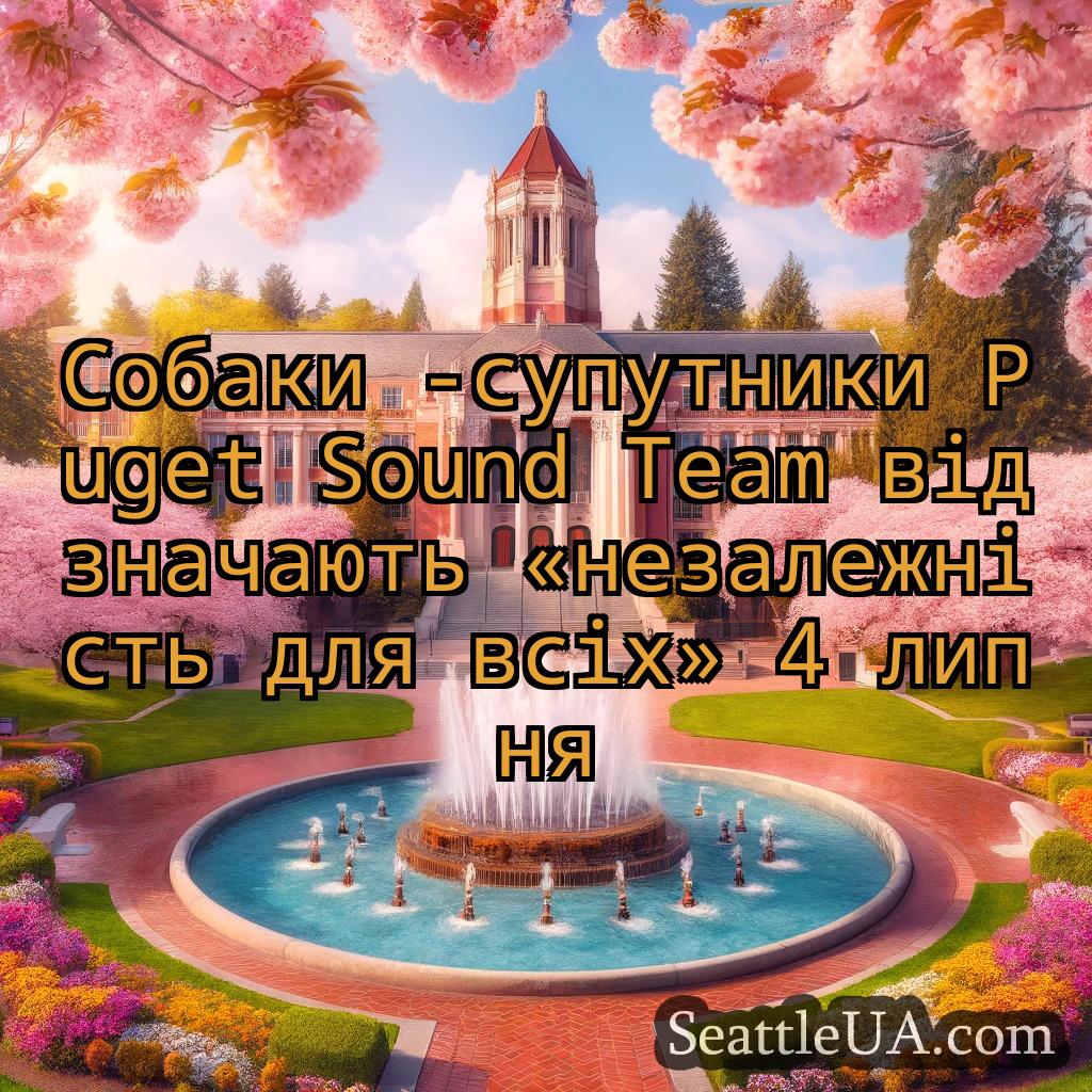 новини Сіетла Собаки -супутники Puget Sound Team