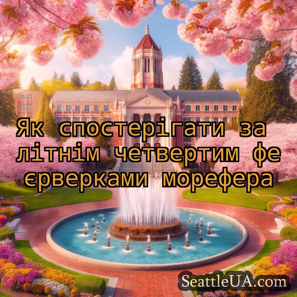 новини Сіетла Як спостерігати за літнім