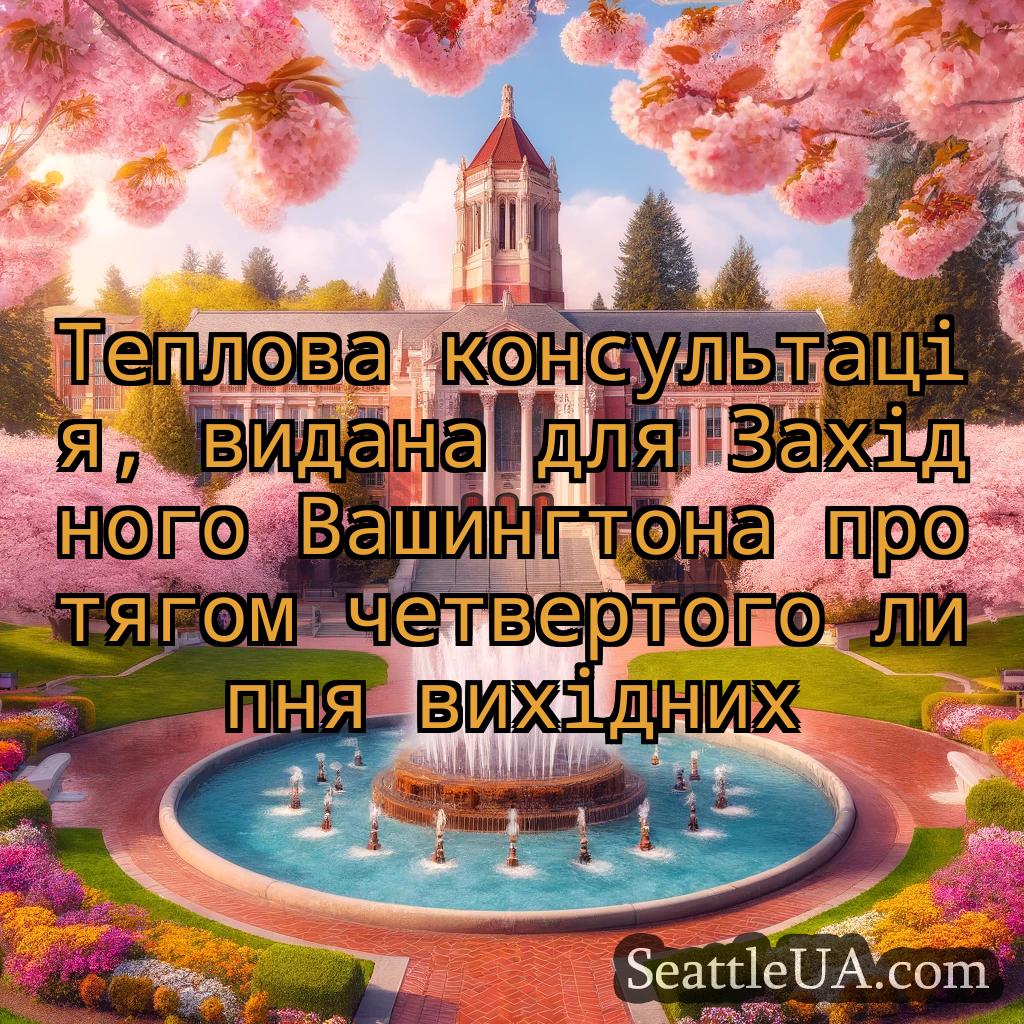 новини Сіетла Теплова консультація, видана для