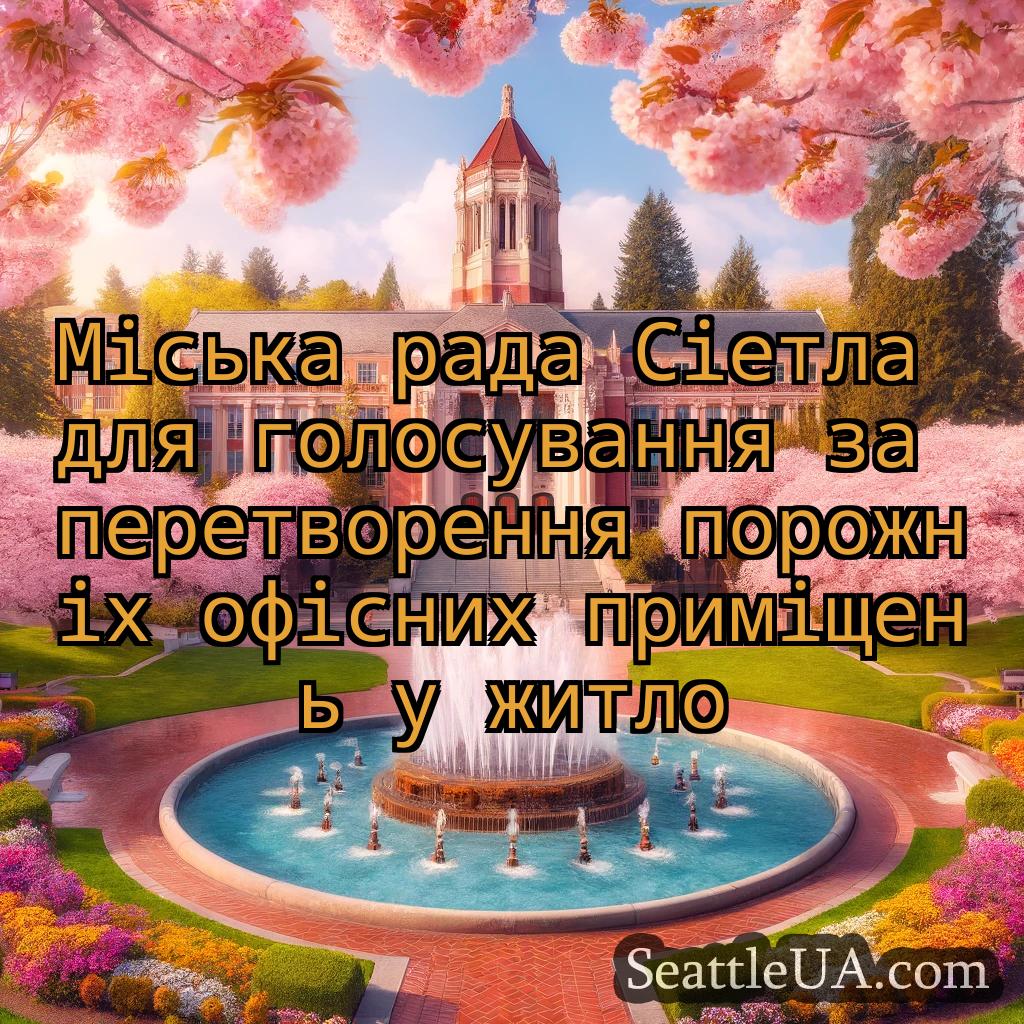 новини Сіетла Міська рада Сіетла для голосування