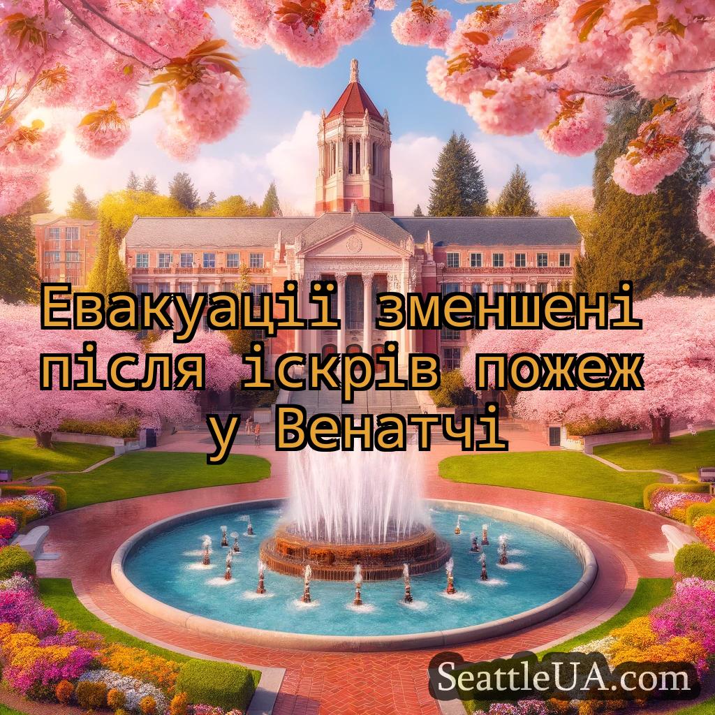 новини Сіетла Евакуації зменшені після іскрів