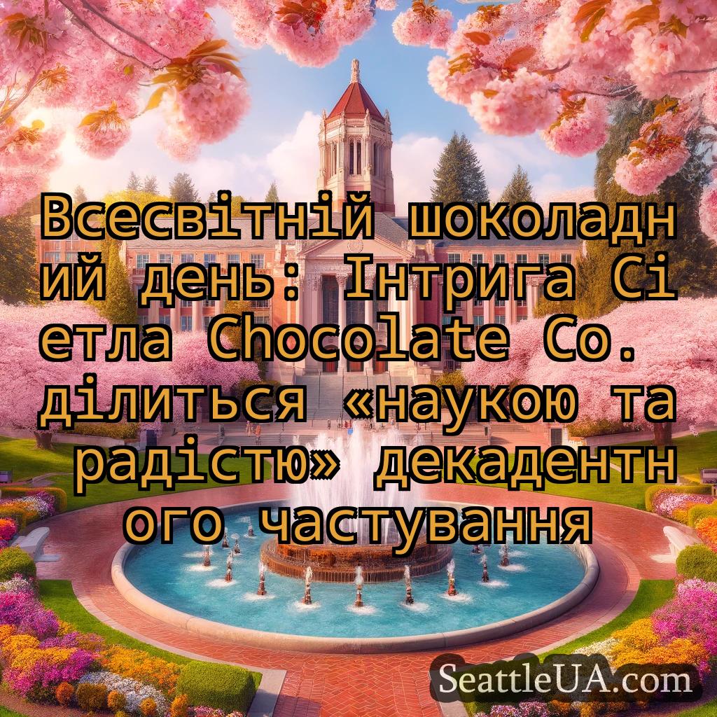 новини Сіетла Всесвітній шоколадний день: