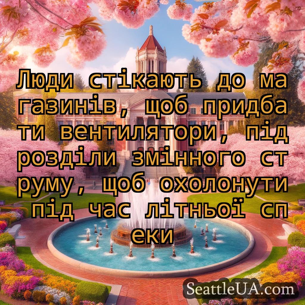 новини Сіетла Люди стікають до магазинів, щоб