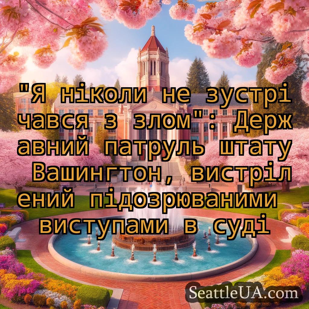 новини Сіетла Я ніколи не зустрічався з злом:
