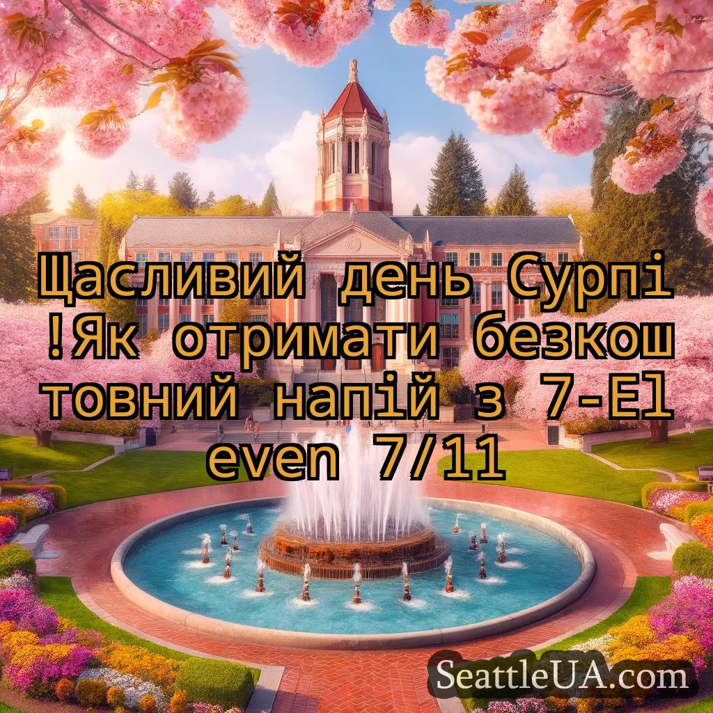 новини Сіетла Щасливий день Сурпі!Як отримати