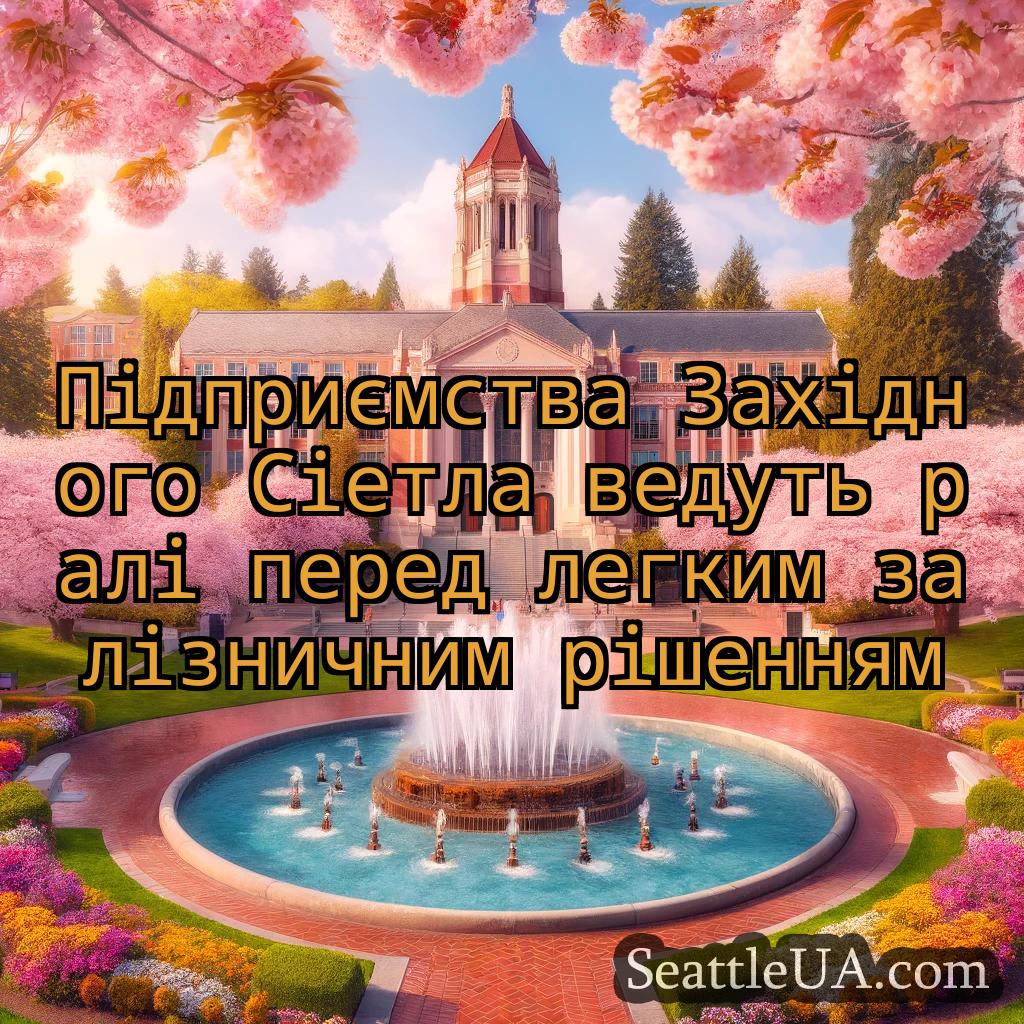 новини Сіетла Підприємства Західного Сіетла
