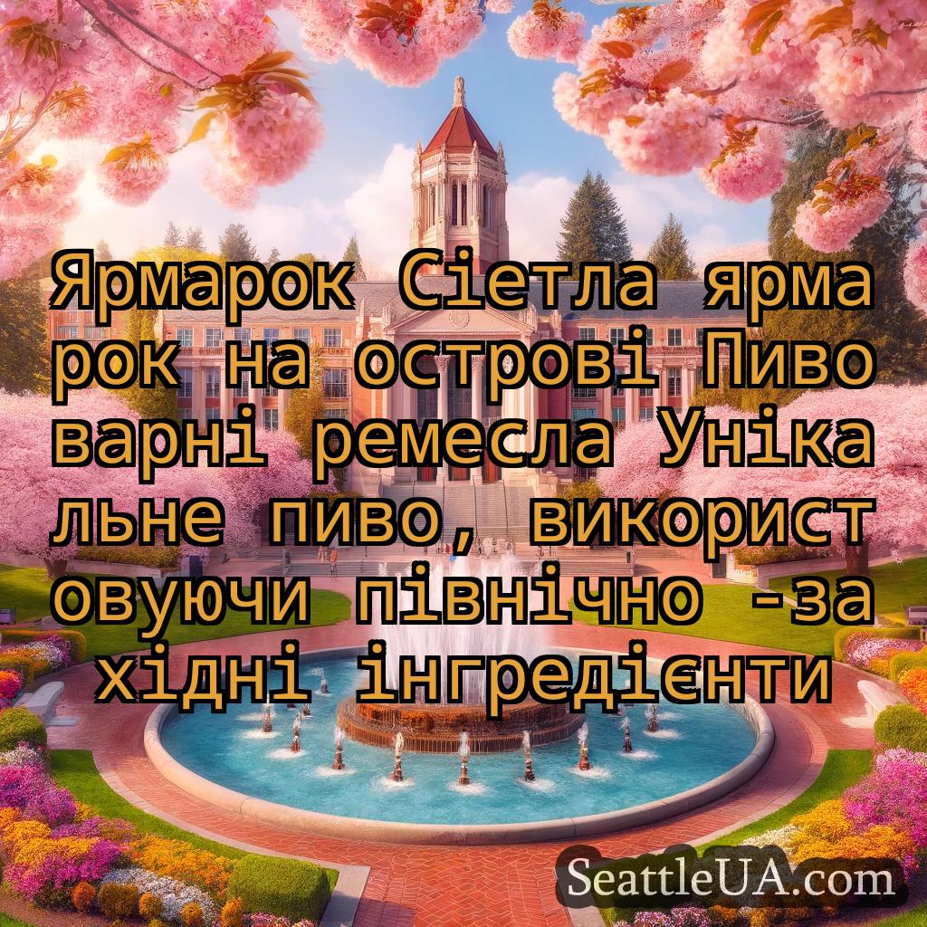новини Сіетла Ярмарок Сіетла ярмарок на острові