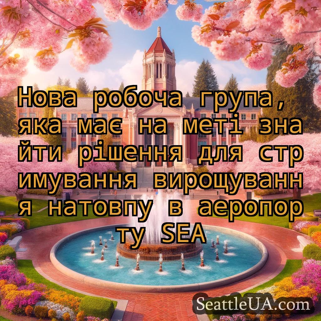 новини Сіетла Нова робоча група, яка має на меті