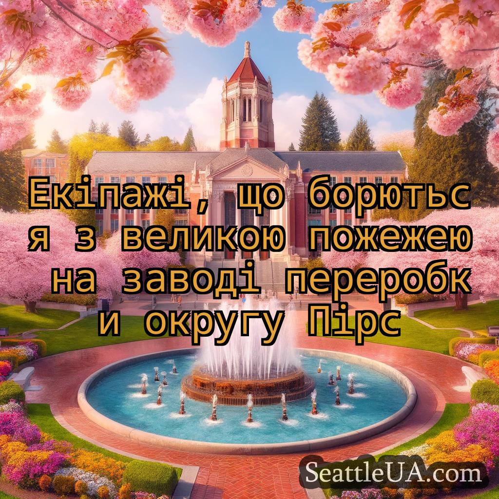 новини Сіетла Екіпажі, що борються з великою