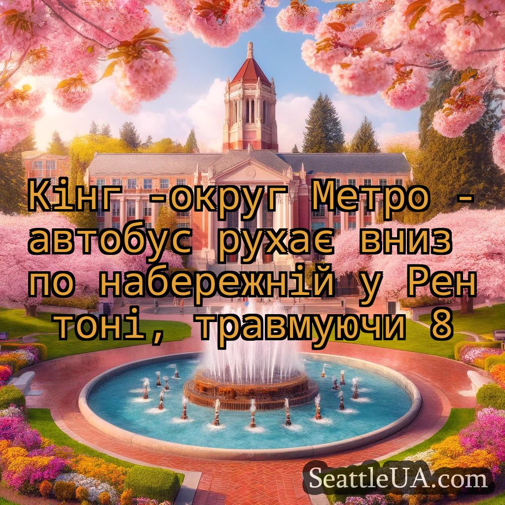 новини Сіетла Кінг -округ Метро -автобус рухає