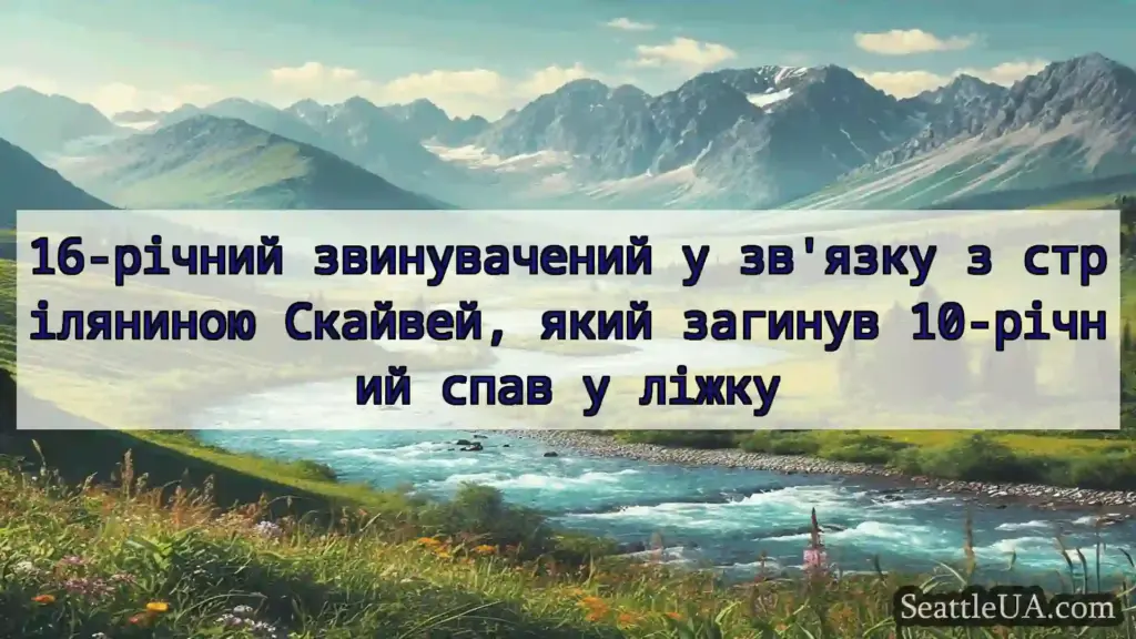 новини Сіетла 16-річний звинувачений у зв'язку з