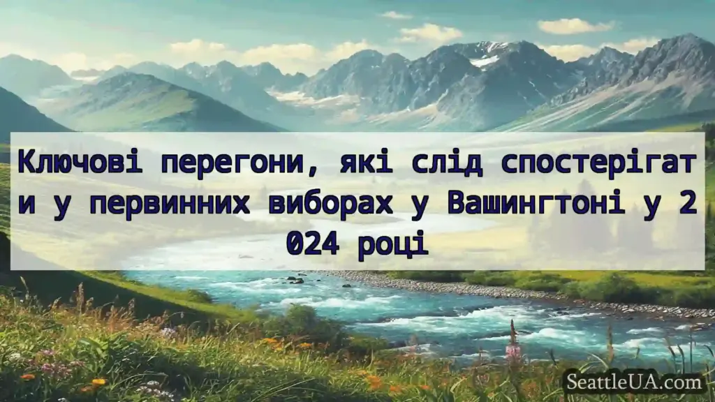 новини Сіетла Ключові перегони, які слід