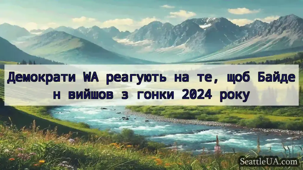 новини Сіетла Демократи WA реагують на те, щоб