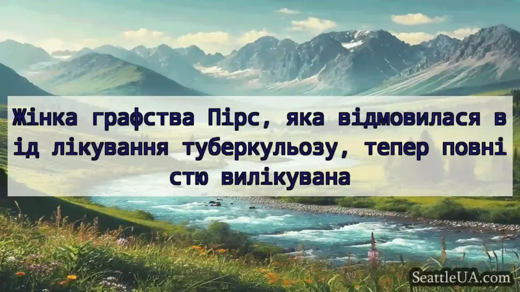 новини Сіетла Жінка графства Пірс, яка