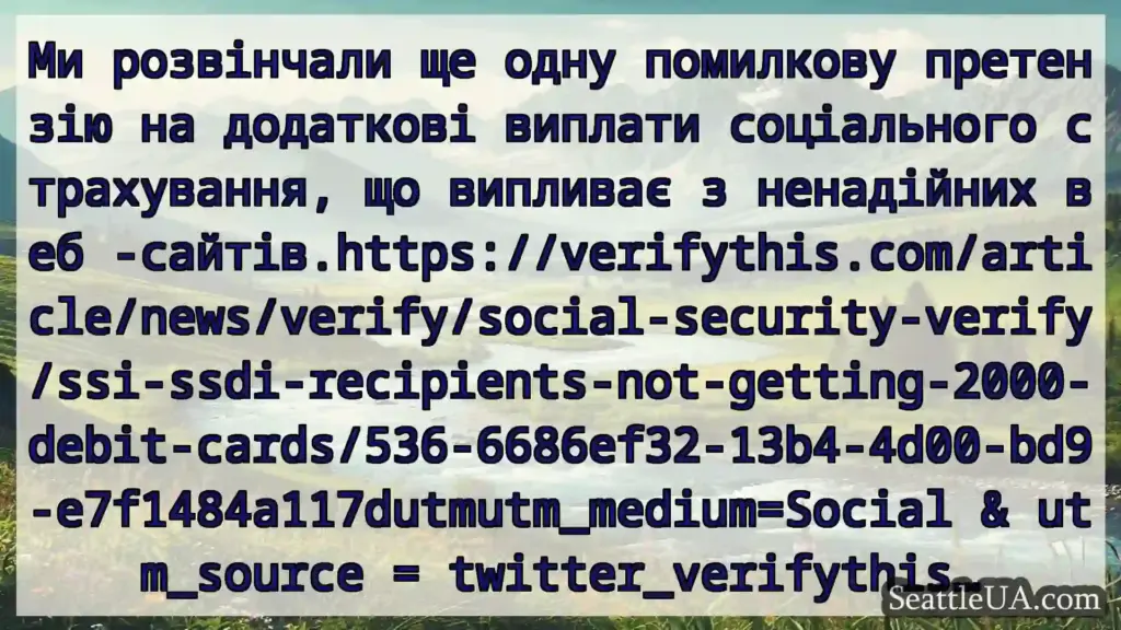 новини Сіетла Ми розвінчали ще одну помилкову