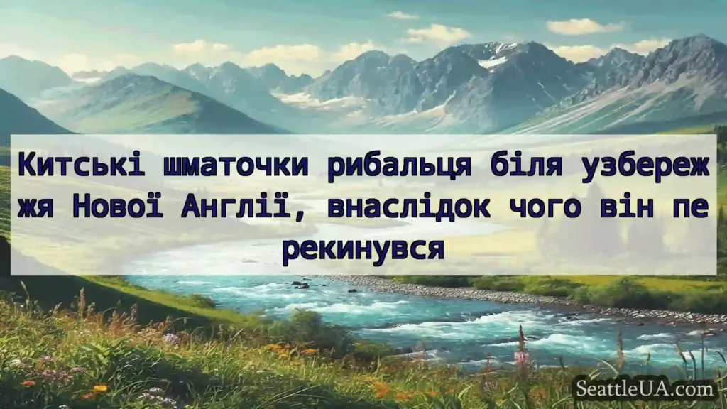 новини Сіетла Китські шматочки рибальця біля