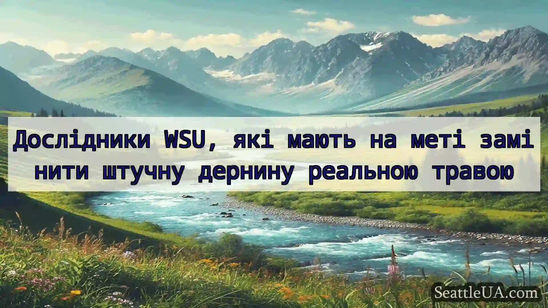 новини Сіетла Дослідники WSU, які мають на меті