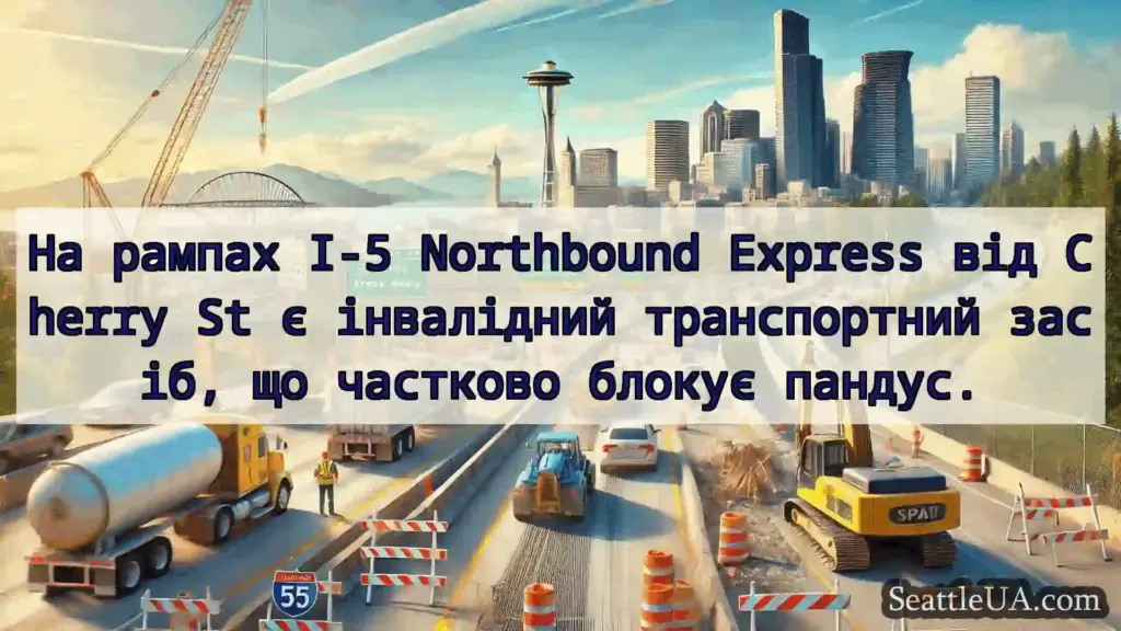Транспортні новини Сіетла На рампах I-5 Northbound Express