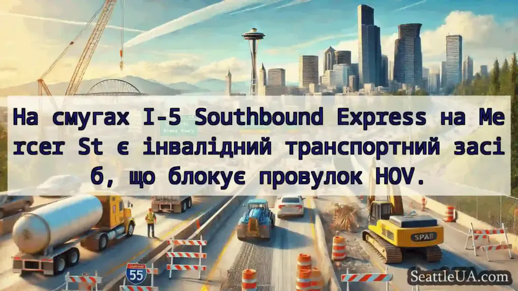 Транспортні новини Сіетла На смугах I-5 Southbound Express