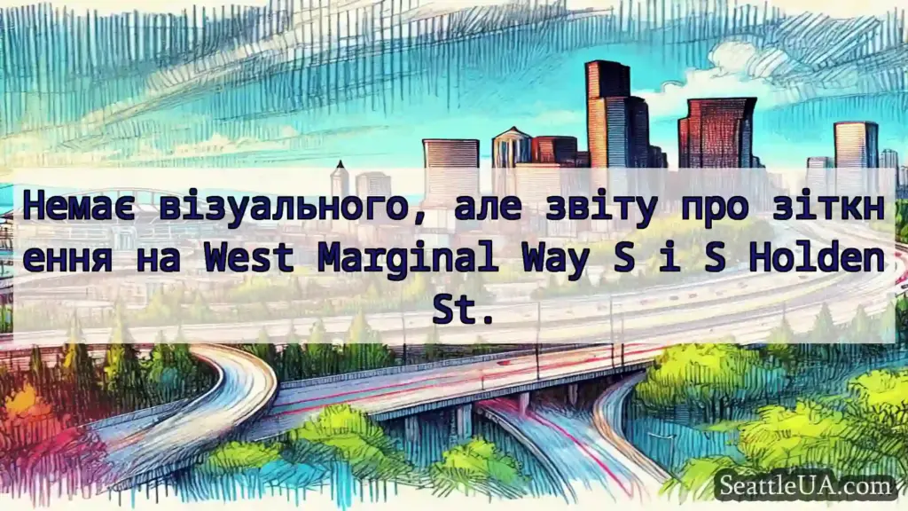 Транспортні новини Сіетла Немає візуального, але звіту про