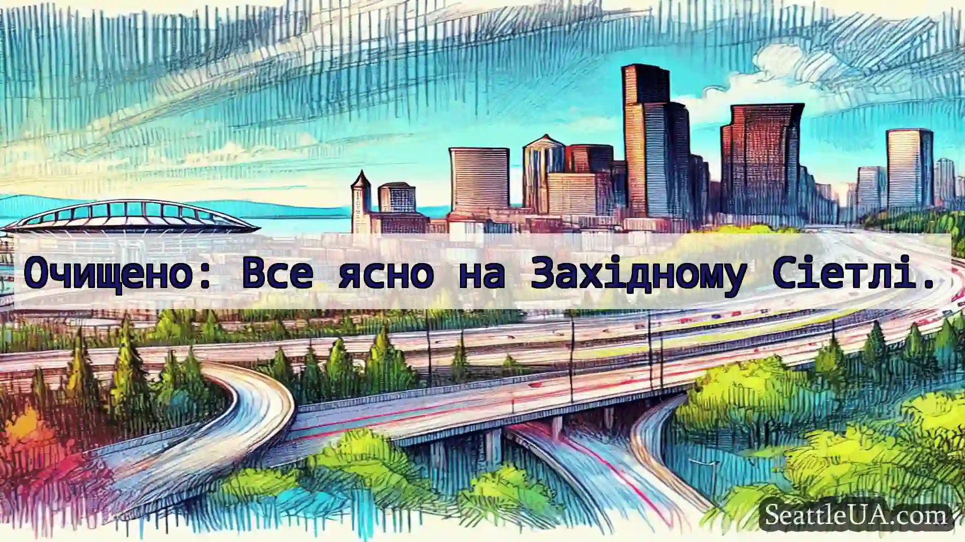 Транспортні новини Сіетла Очищено: Все ясно на Західному