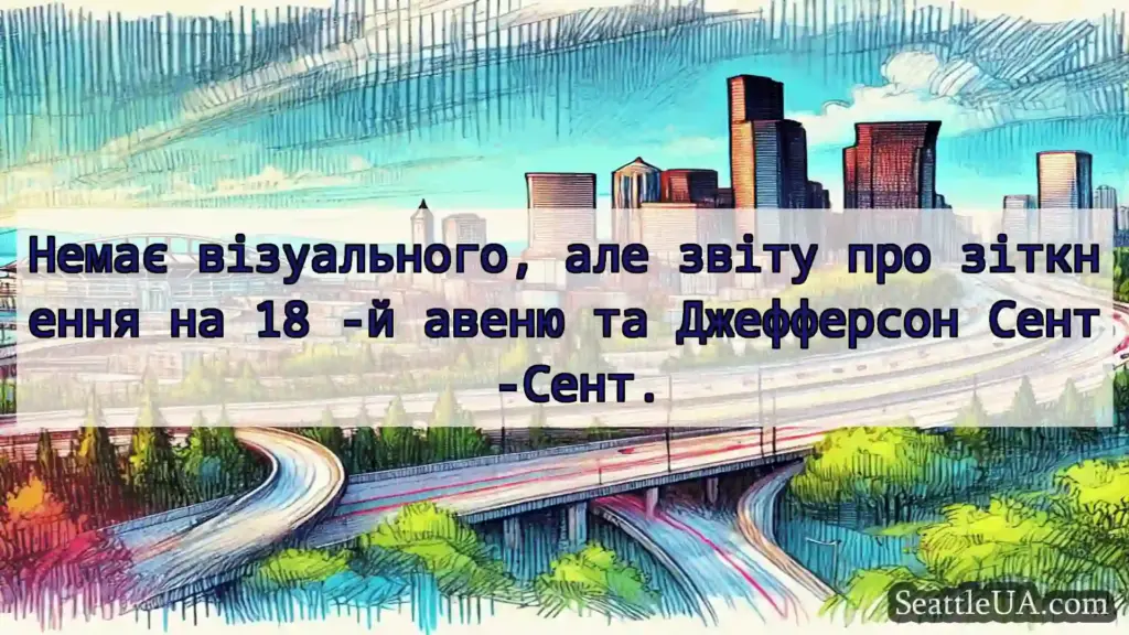 Транспортні новини Сіетла Немає візуального, але звіту про