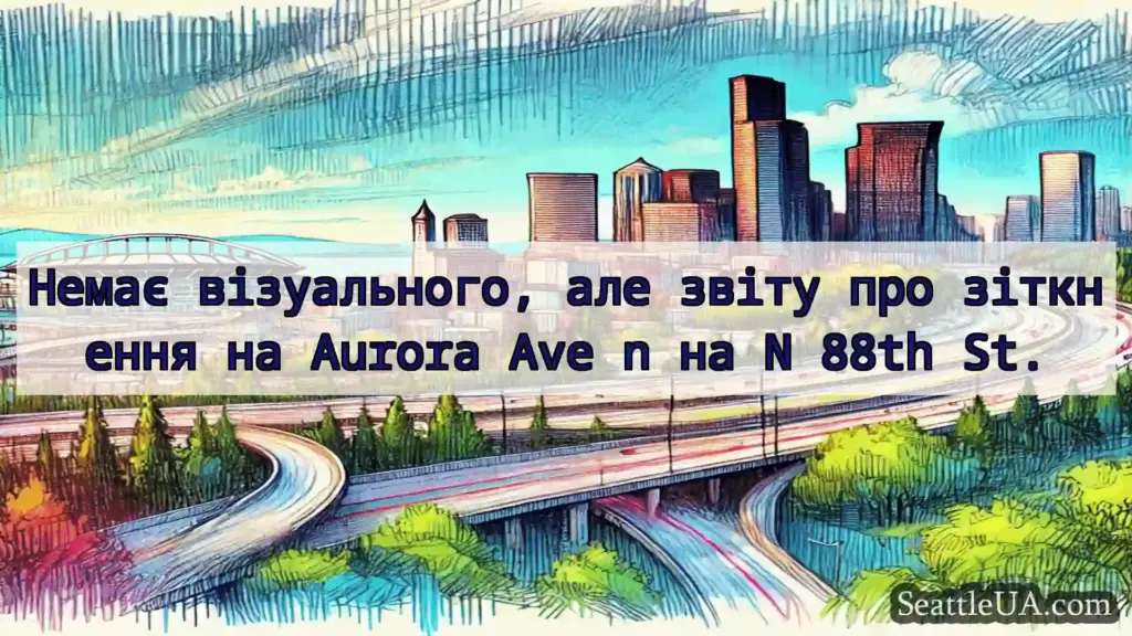 Транспортні новини Сіетла Немає візуального, але звіту про