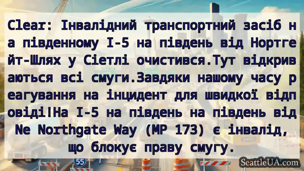 Транспортні новини Сіетла Clear: Інвалідний транспортний