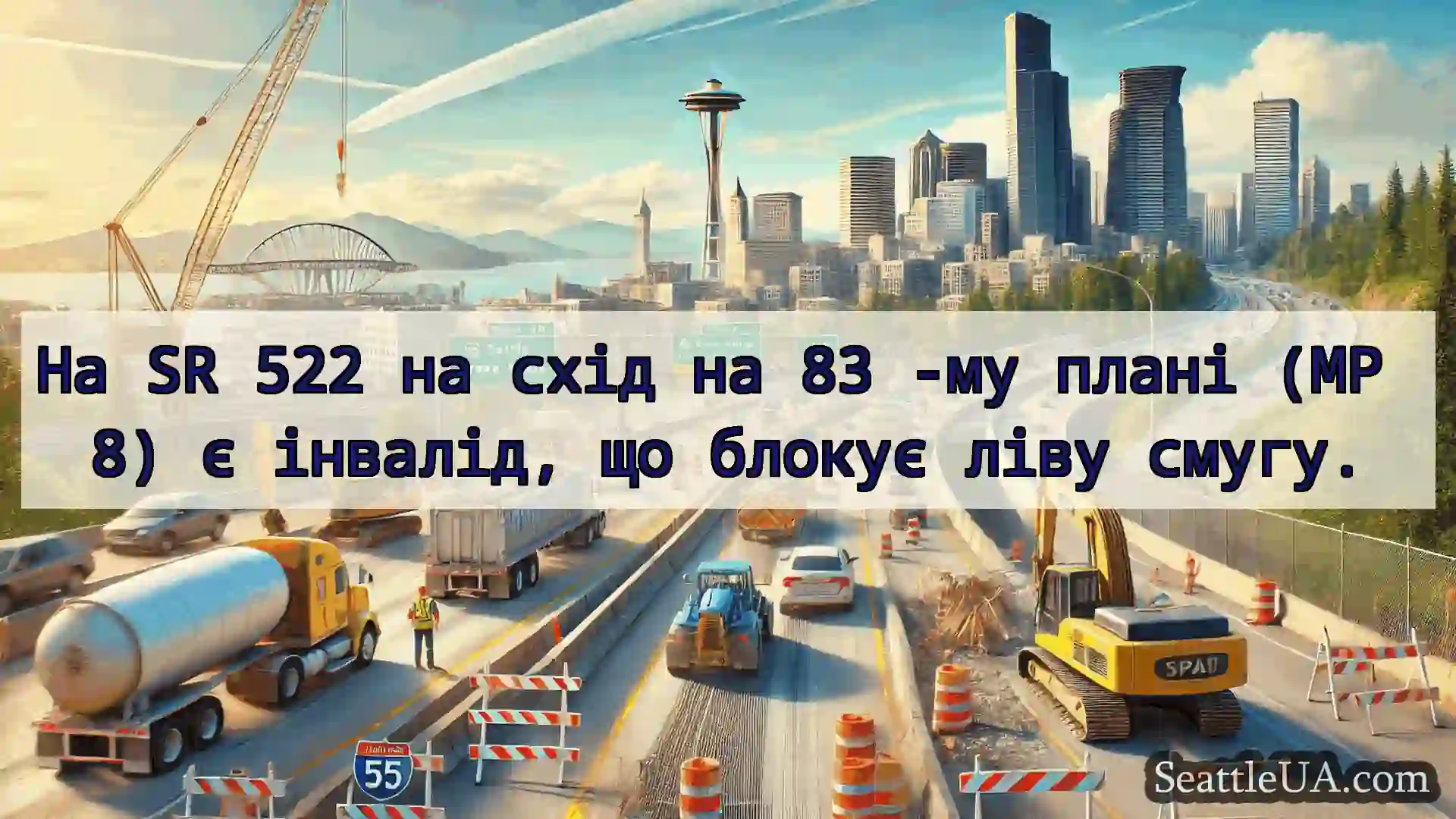 Транспортні новини Сіетла На SR 522 на схід на 83 -му плані