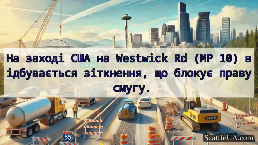 Транспортні новини Сіетла На заході США на Westwick Rd (MP