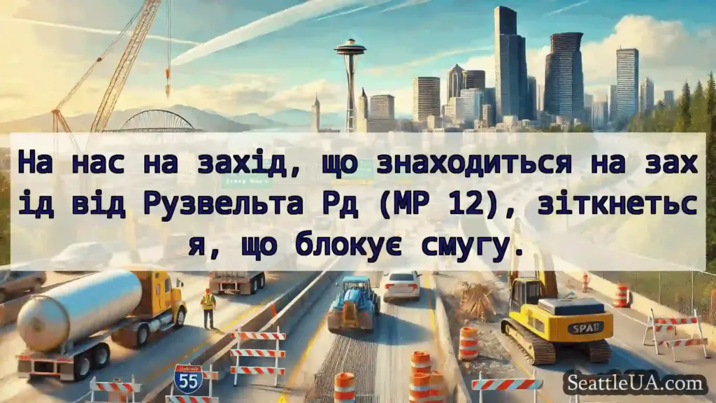 Транспортні новини Сіетла На нас на захід, що знаходиться на