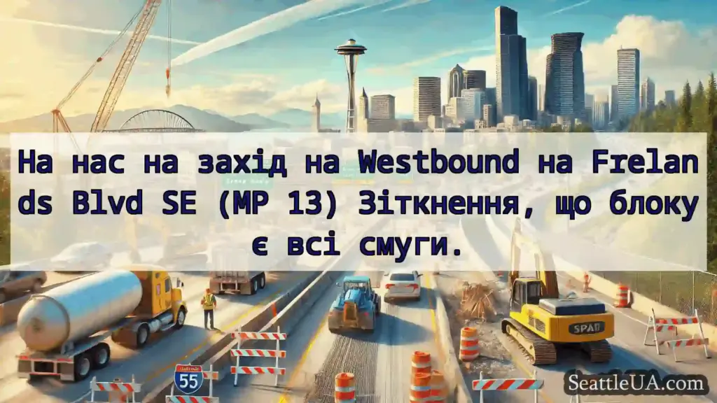Транспортні новини Сіетла На нас на захід на Westbound на
