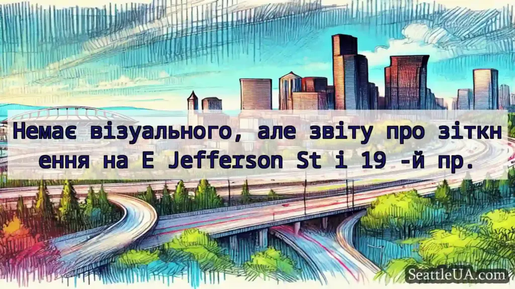 Транспортні новини Сіетла Немає візуального, але звіту про