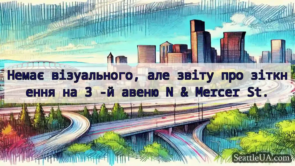 Транспортні новини Сіетла Немає візуального, але звіту про