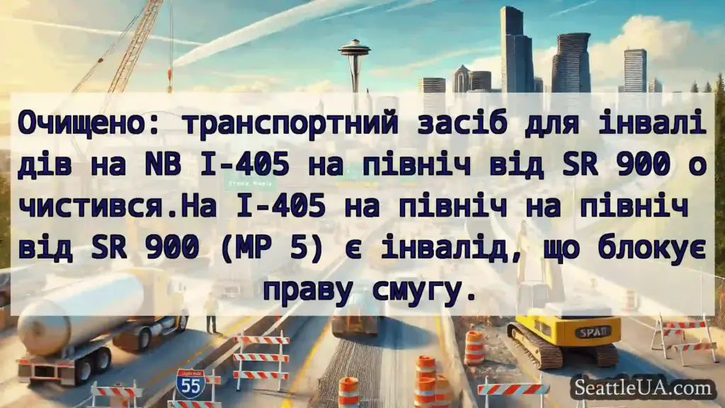 Транспортні новини Сіетла Очищено: транспортний засіб для