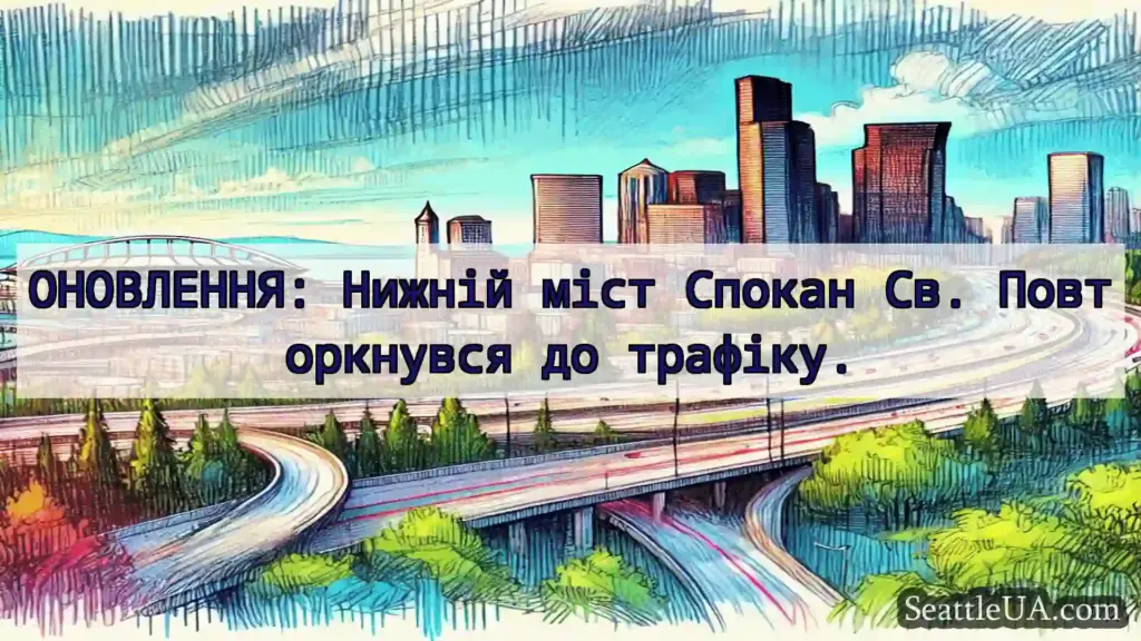 Транспортні новини Сіетла ОНОВЛЕННЯ: Нижній міст Спокан Св.