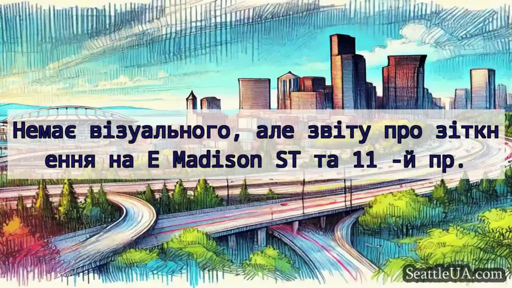 Транспортні новини Сіетла Немає візуального, але звіту про